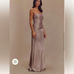 Serena Taffeta Maxi Dress - Meshki